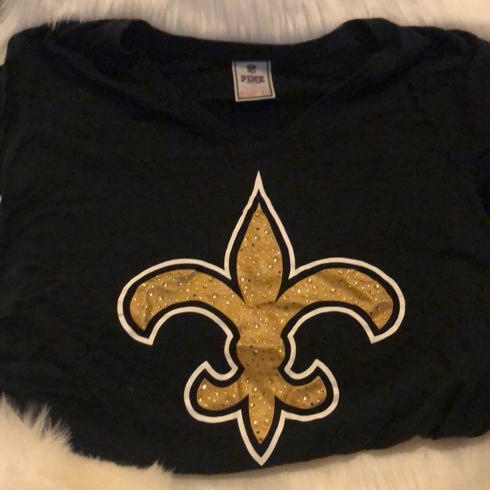 Vs Pink NFL Saints Tee